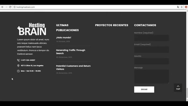 Portafolio de Sitios Web Creados en Wordpress y Theme de Envato ThemeForest смотреть онлайн