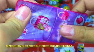 55 Яиц с Сюрпризом из Яркой Коллекции с Фигурками Внутри.Unboxing Surprise Eggs and Giant Egg