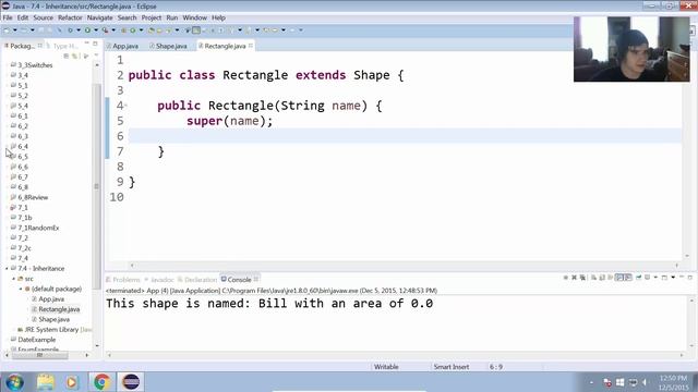 Inheritance & Polymorphism in Java (7.4) смотреть онлайн