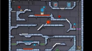 Fire boy and Water girl3  ice Temple Level 16