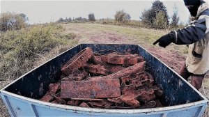 Восемь дней металло боя! Три тысячи 500 килограмм! Или сколько я заработал.