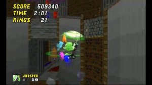 Sonic Robo Blast 2 - Full Playthrough. Character: Whisper the Wolf. - All Chaos Emeralds.