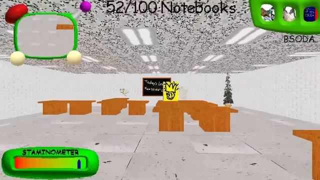 Baldi's Basics, but you collect 100 notebooks while you're suffering. смотреть онлайн