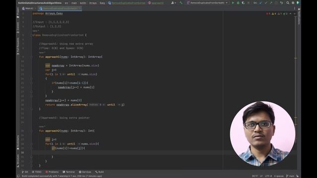 13. Remove Duplicates From Sorted | Kotlin | Arrays | Data Structures And Algorithms | Android смотреть онлайн