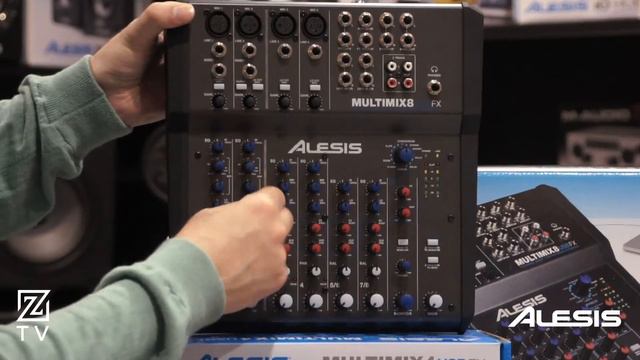 Alesis MULTIMIX8 USB FX Mikser смотреть онлайн