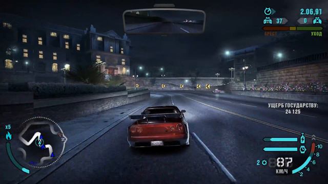 NFS Carbon Battle Royale #4 Первые погони! смотреть онлайн