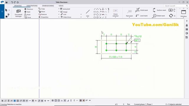 Tekla Modelling | Single part | Assembly Drawing Tutorial 1 смотреть онлайн