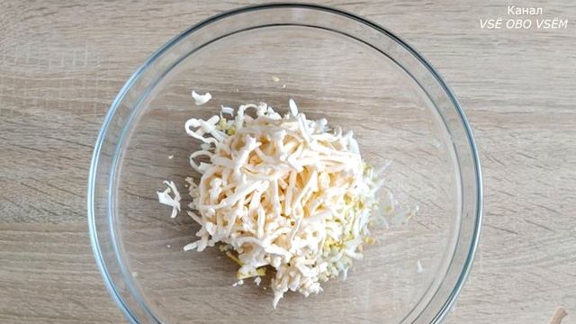 Рулетики из ветчины с сыром, крабовыми палочками и яйцом смотреть онлайн