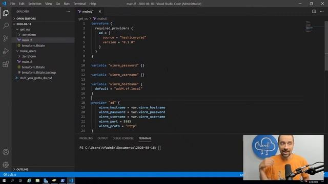 Terraform Active Directory Provider - Daily Check-In for August 18, 2020 смотреть онлайн