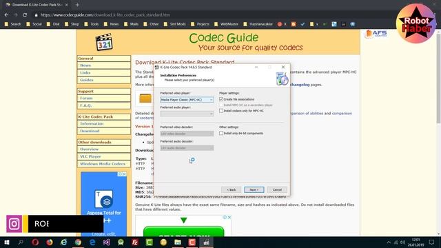 Bilgisayara CODEC nasıl yüklenir? Video Codec yükleme, K-Lite Codec Pack indirme смотреть онлайн