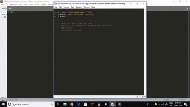 File Manipulation with Python смотреть онлайн