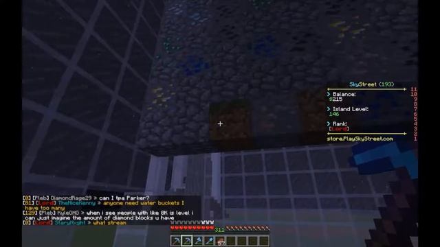 Epic Upside Down Cobblestone Generator Wall | SkyStreet #2 смотреть онлайн