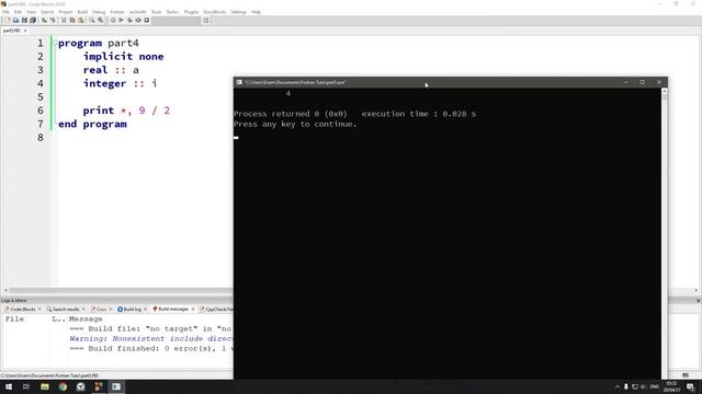 Part 5: INTEGER/REAL Arithmetic | Fortran Tutorial in Bangla смотреть онлайн