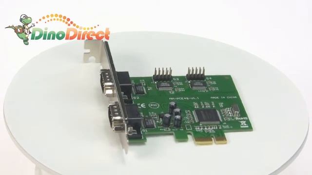 PCI-Express Multi I/O Controller Card PCE9901-4S from Dinodirect.com смотреть онлайн