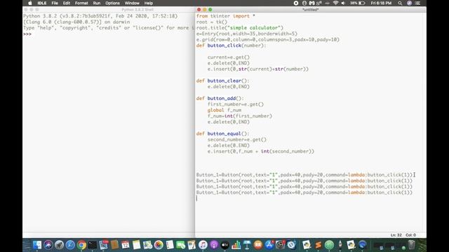 Graphical User Interface(GUI) file using #python ||#A_Simple_Calculator || Tkinter || skull monty смотреть онлайн