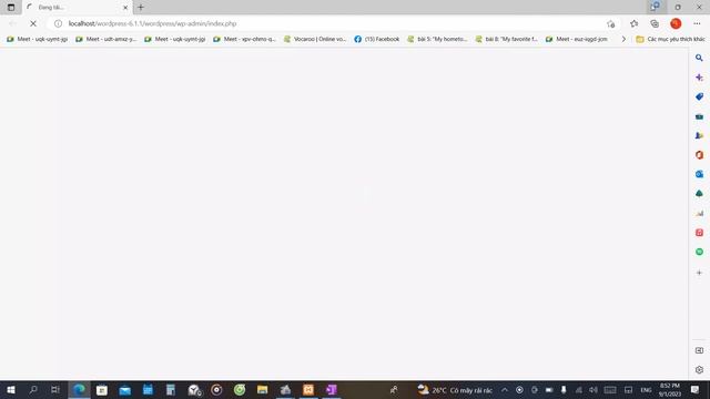 Hướng dẫn truy cập vào wordpress 6.1.1 của localhost смотреть онлайн