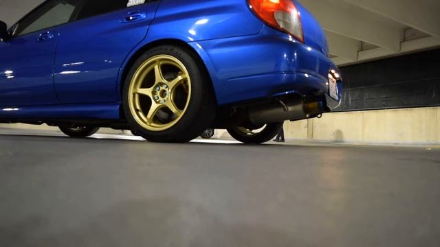 2003 Subaru Wrx wagon with full STi conversion and widebody смотреть онлайн