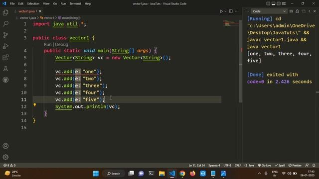 Vector in Java | Java Collection Framework | Full Explained | ArrayList vs Vector смотреть онлайн
