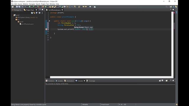Java Tutorials - 11 System.out.printf() смотреть онлайн