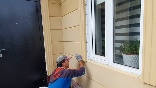 Тёплый фасад! Фасад дома обшит термопанелями! #amazing #home #construction #diy #homedecor