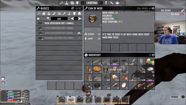 Playing with Wandering Hordes in Snow! - 7D2D: Winter Project Mod: S1E5 смотреть онлайн