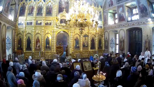 11.12.2016 Божественная литургия. Неделя 25-я по Пятидесятнице. Глас 8. смотреть онлайн