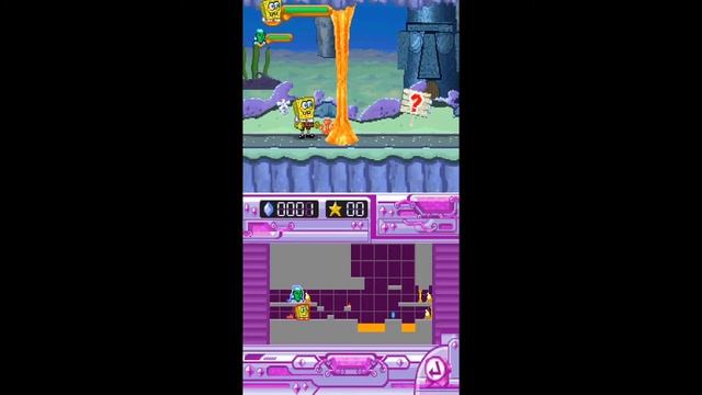 Nintendo DS Longplay - SpongeBob SquarePants featuring Nicktoons: Globs of Doom Part.2 смотреть онлайн