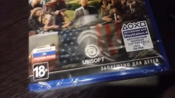 Обзор (Unboxing) Far Cry 5 для PS4