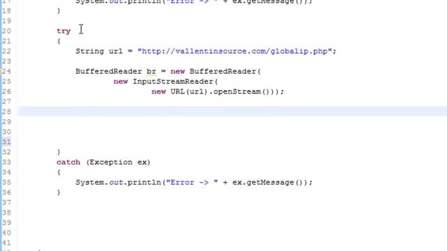 Java Tutorial - How To Get The Global and Local IP Addresses смотреть онлайн