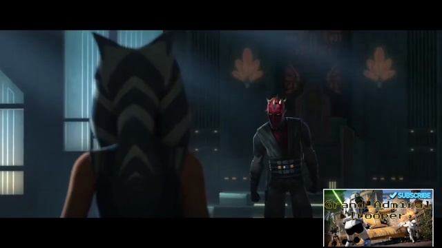 Ahsoka Asks Darth Maul To Help The Jedi Stop Darth Sidious Star Wars The Clone Wars S7Ep10 смотреть онлайн