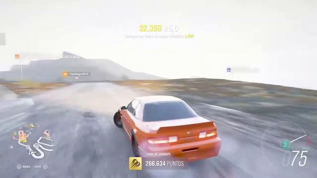DRIFT FORZA HORIZON 4 NISSAN SILVIA 1992 смотреть онлайн