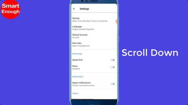 How to make opera default browser in Android Phone?