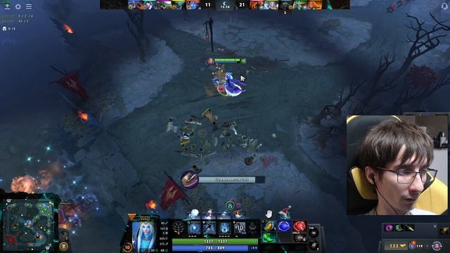 Dota 2 Мне выпала ЦМка пятёрка. Я отыграл почти на максимум через мидас, шэдоу б смотреть онлайн