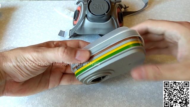 Респиратор полумаска 3M 6200