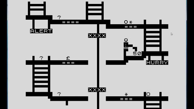 Walkthrough Crazy Kong ZX81 смотреть онлайн