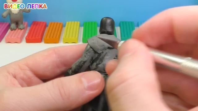 ЛЕПИМ SCP 049 ЧУМНОЙ ДОКТОР - ИСТОРИЯ | Видео Лепка смотреть онлайн