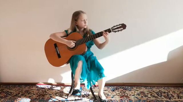 My Way(Claude François),Liza Maklakova guitar fingerstyle for festival KTTNB 2022,teacher DNK Dmitr смотреть онлайн