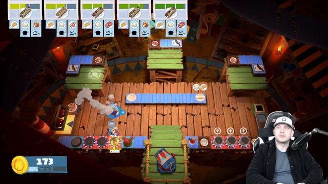 Overcooked! All You Can Eat (Switch) | Carnival Of Chaos | Extra Trimmings W/ Commentary