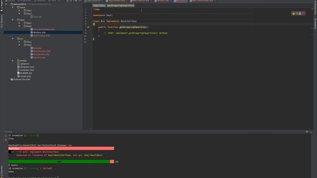 Advent of Code - TDD in PHP with phpspec Day 2 Puzzle 1 смотреть онлайн