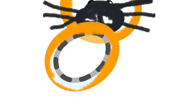как нарисовать котика | Урок рисования для детей от 3 лет | Раскраска для детей смотреть онлайн