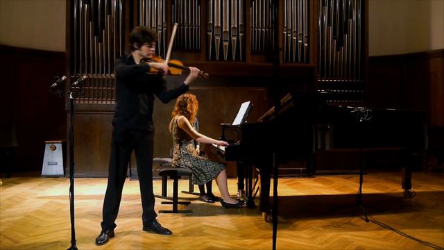 P. Tchaikovsky Meditation for violin and piano смотреть онлайн