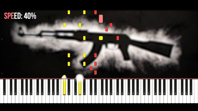 FACE - Мой Калашников - Легко на Пианино - Ноты смотреть онлайн