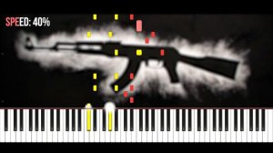 FACE - Мой Калашников - Легко на Пианино - Ноты