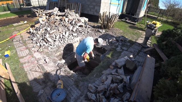 ДЕМОНТАЖ КОЛОДЦА | Как убрать колодец с участка смотреть онлайн