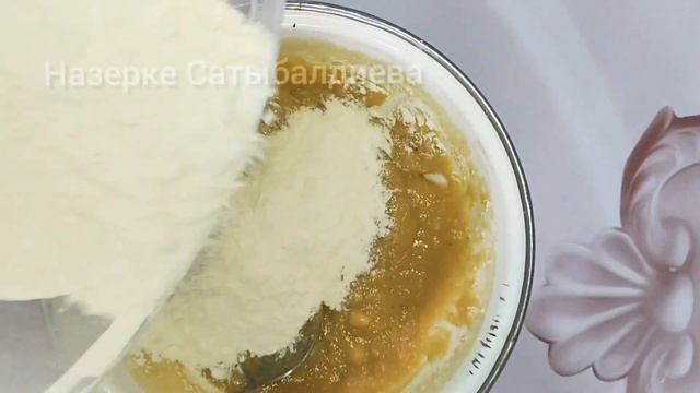 Медовое пирожное. Медовик. Балды тәтті. Қазақша рецепт. смотреть онлайн