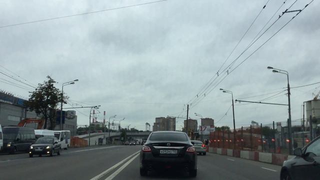любимая канава справа в центр на Рязанском проспекте у МКМДЖ 19.07.2016 смотреть онлайн