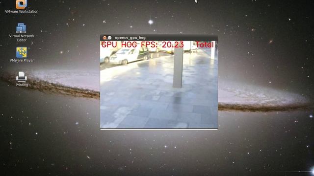 OpenCV 2.2 GPU HOG pedestrian detection смотреть онлайн