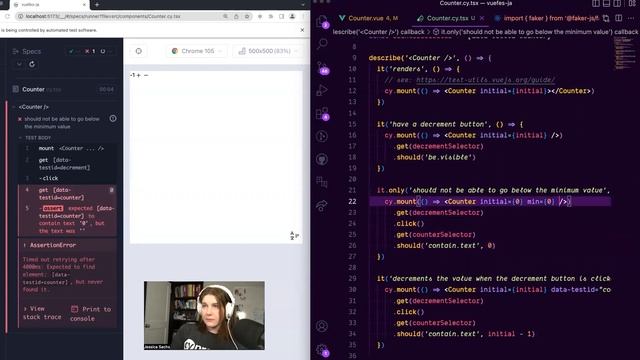 Cypress Component Testing, Jessica Sachs, ViteConf 2022 смотреть онлайн