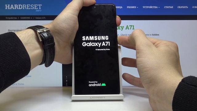 Samsung Galaxy A71 — Как обойти блокировку экрана? смотреть онлайн