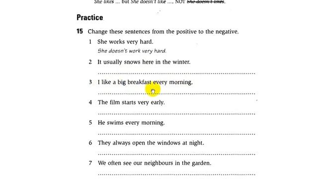 Урок-15-Present Simple:oтрицательная форма.Английский язык для начинающих. смотреть онлайн